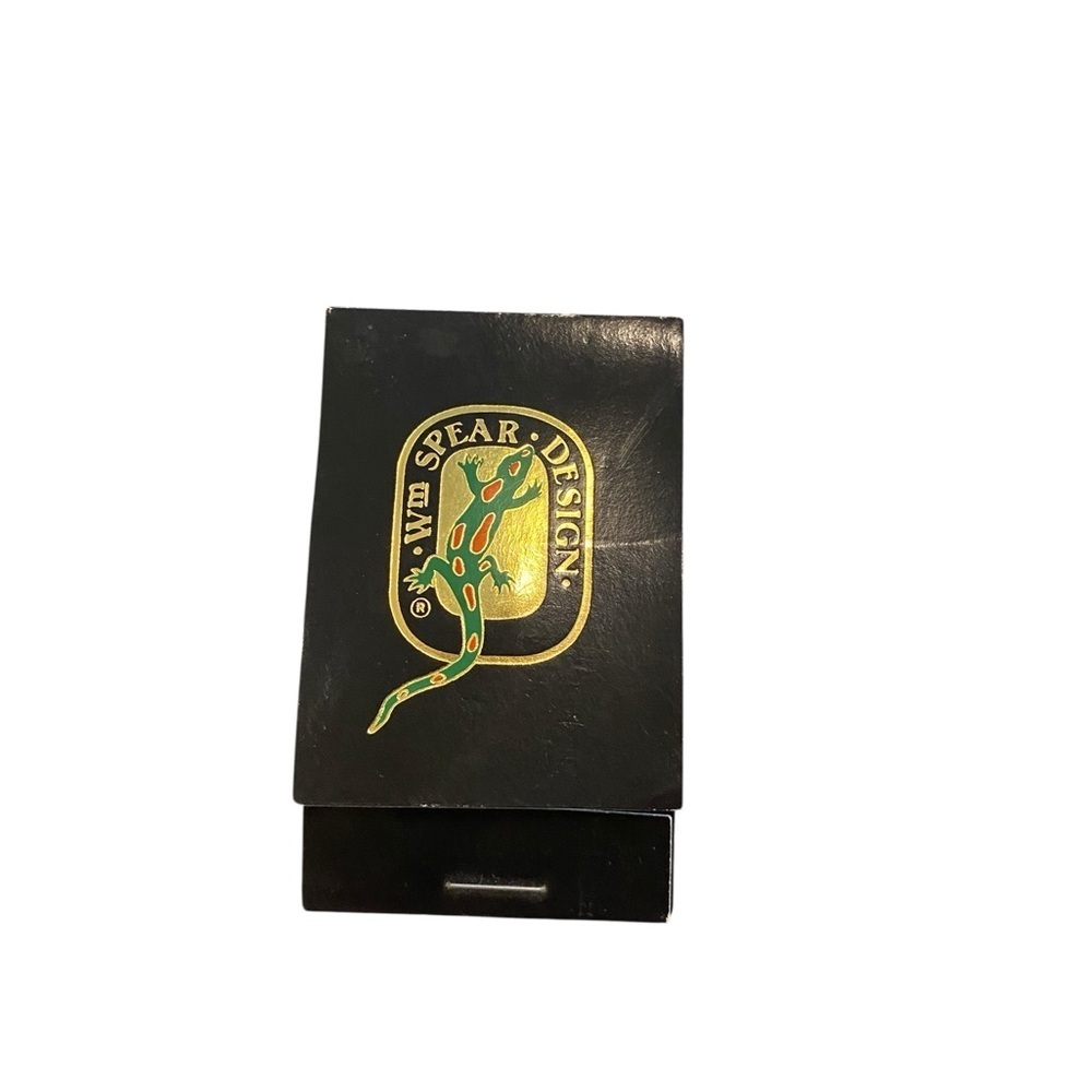Vintage Green Gold Copper Enamel Gold plated Lobster pin by a special Alaska co - Picture 7 of 7